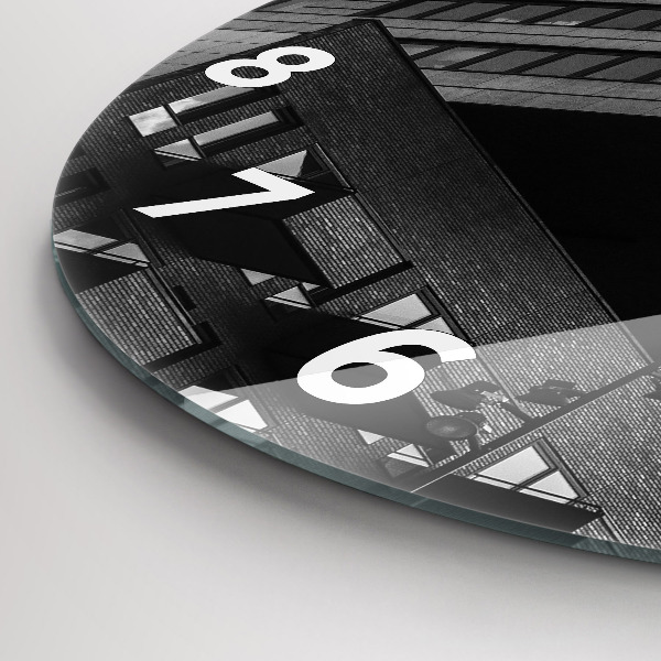 Okrúhle hodiny Architektúra v Amsterdame