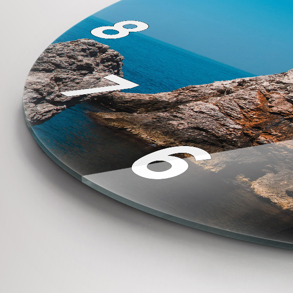 Okrúhle hodiny Útesy v Dubrovníku