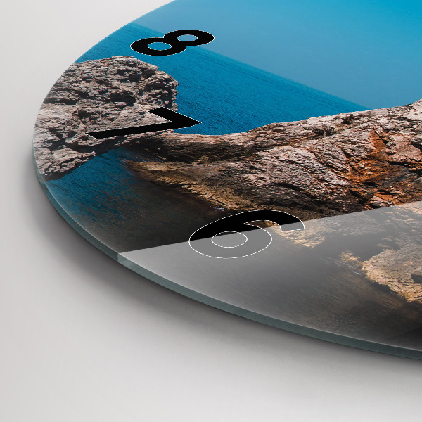 Okrúhle hodiny Útesy v Dubrovníku