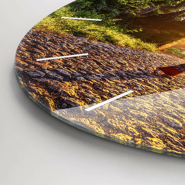 Okrúhle hodiny Surat Thani Park Thajsko