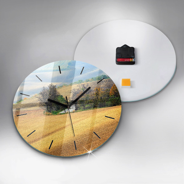 Okrúhle hodiny Moravská vidiecka krajina