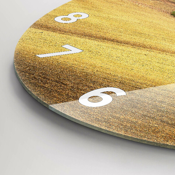 Okrúhle hodiny Moravská vidiecka krajina