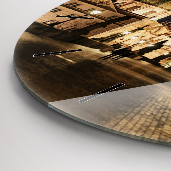 Okrúhle hodiny Karlov most v Prahe