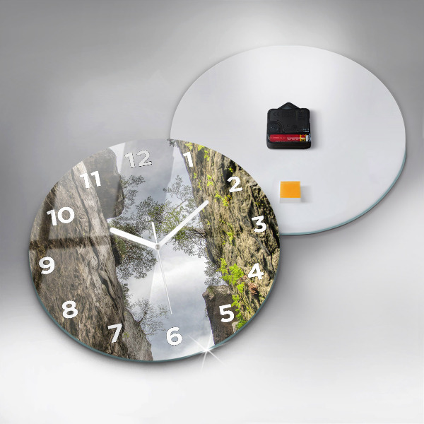 Okrúhle hodiny Skalné mesto v Českej republike