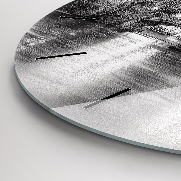 Okrúhle hodiny Karlov most v Prahe