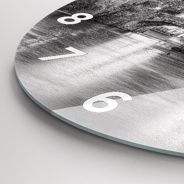 Okrúhle hodiny Karlov most v Prahe