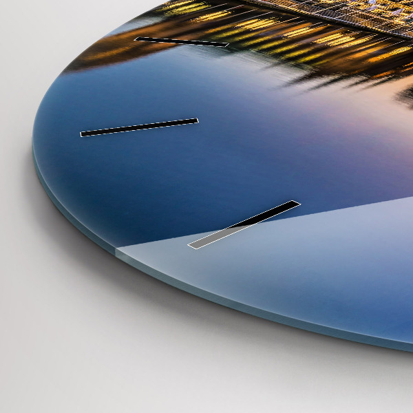 Okrúhle hodiny Hamburgská radnica