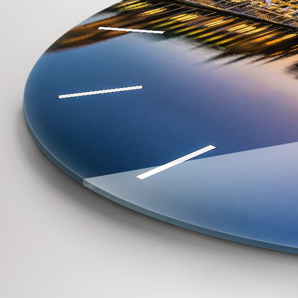 Okrúhle hodiny Hamburgská radnica