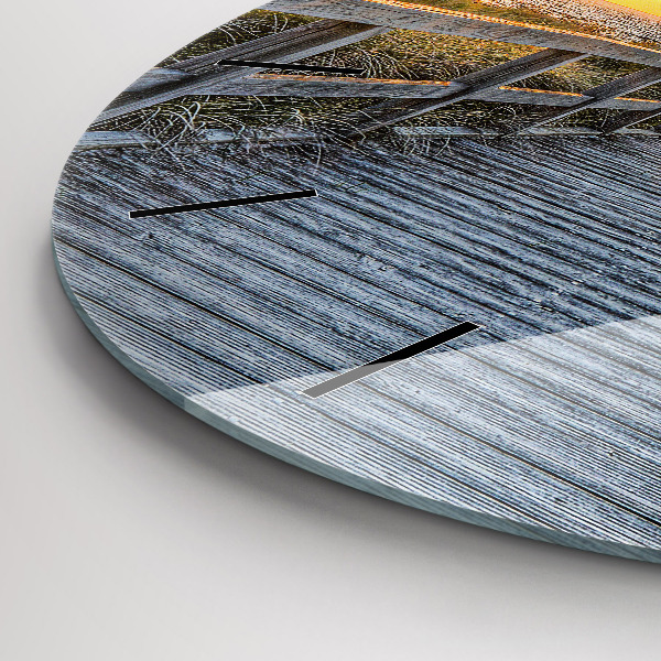 Okrúhle hodiny Plážová dovolenka