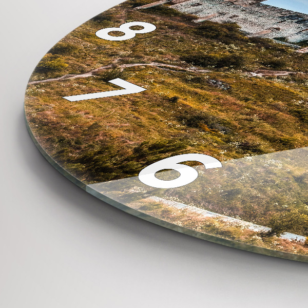 Okrúhle hodiny Spišský hrad na Slovensku