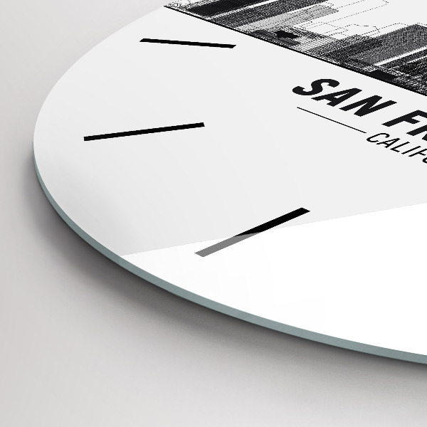 Okrúhle hodiny Panoráma San Francisca