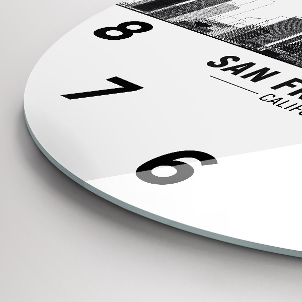 Okrúhle hodiny Panoráma San Francisca