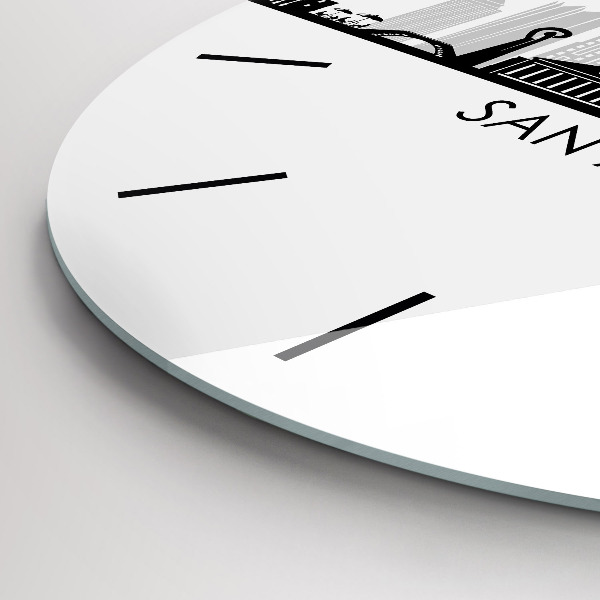 Okrúhle hodiny Mesto San Antonio v Texase