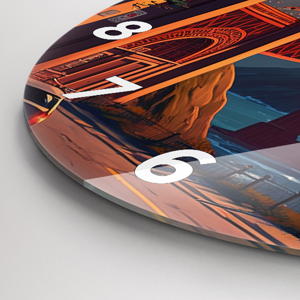 Okrúhle hodiny Most v San Franciscu