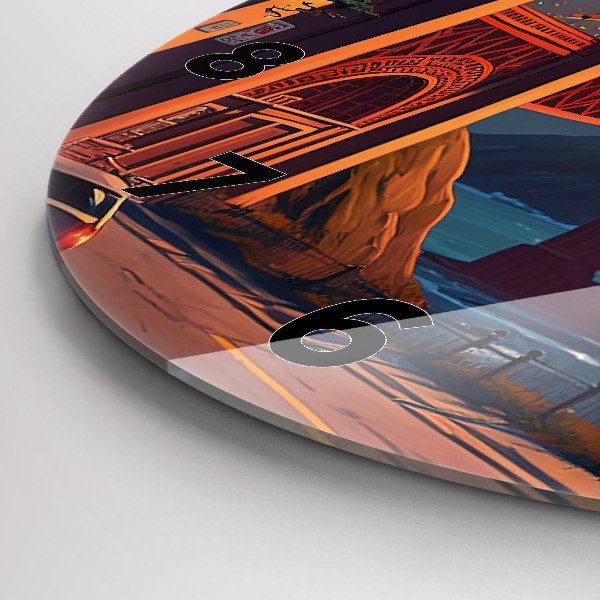 Okrúhle hodiny Most v San Franciscu