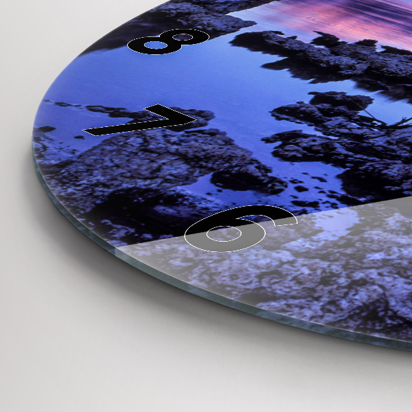 Okrúhle hodiny Kalifornské jazero