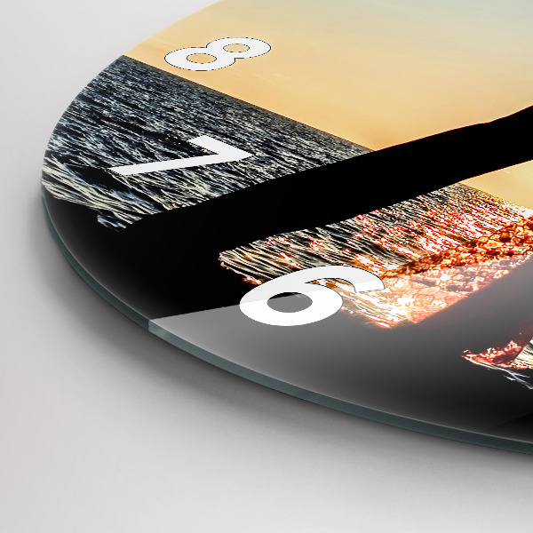 Okrúhle hodiny Španielsky tanec na mori