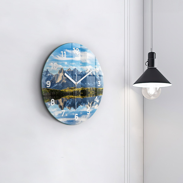 Okrúhle hodiny Údolie Chamonix, Alpy