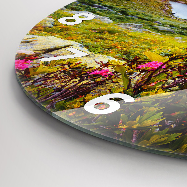 Okrúhle hodiny Ľadovec Mont Blanc Chamonix