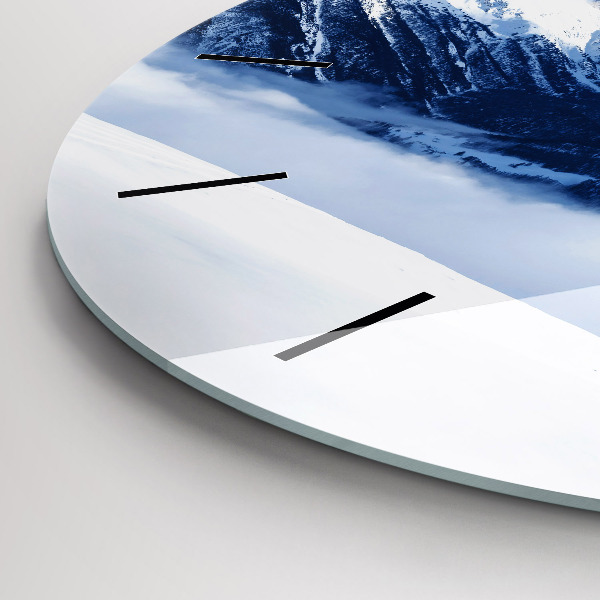 Okrúhle hodiny Horská panoráma