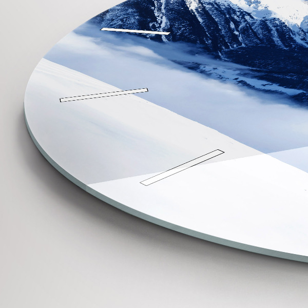 Okrúhle hodiny Horská panoráma