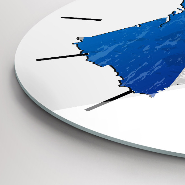 Okrúhle hodiny vlajka Francúzska