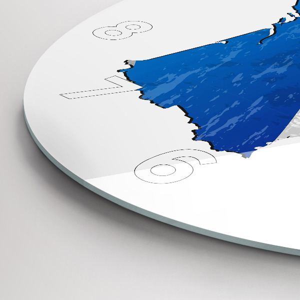 Okrúhle hodiny vlajka Francúzska