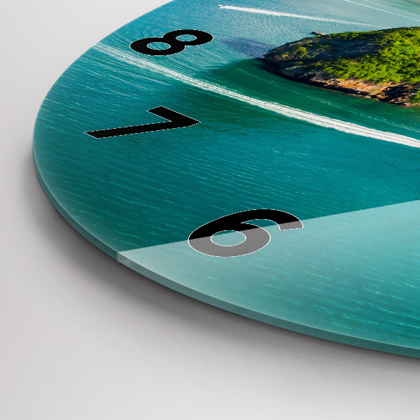 Okrúhle hodiny Ostrov v Thajsku