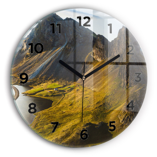 Okrúhle hodiny Cesta na Islande