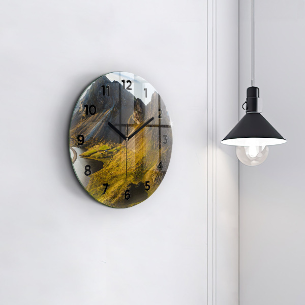 Okrúhle hodiny Cesta na Islande