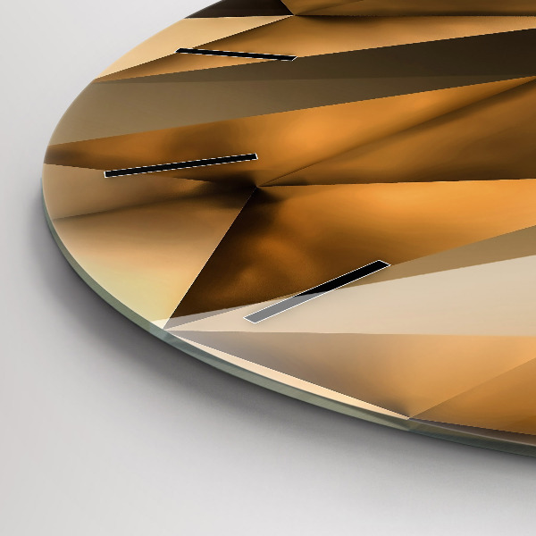 Okrúhle hodiny Geometrická textúra