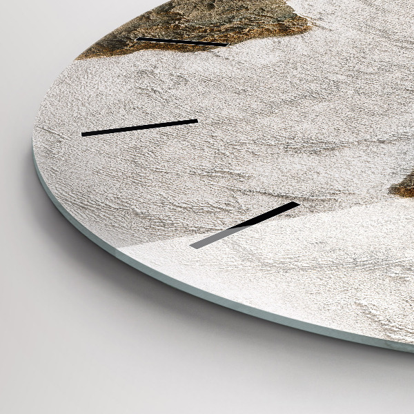 Okrúhle hodiny Stará mapa sveta