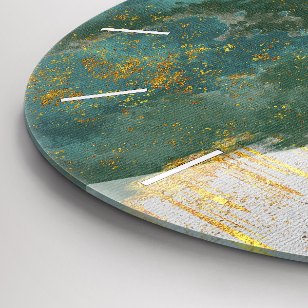 Okrúhle hodiny Dekoratívny vzor