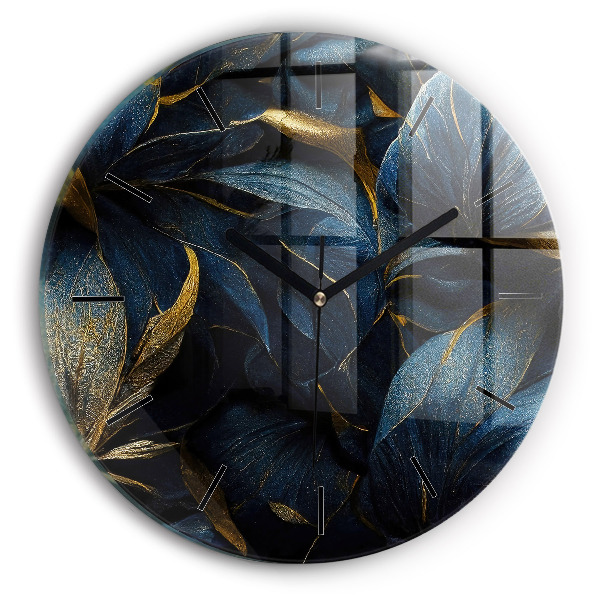 Okrúhle hodiny Dekoratívne kvety