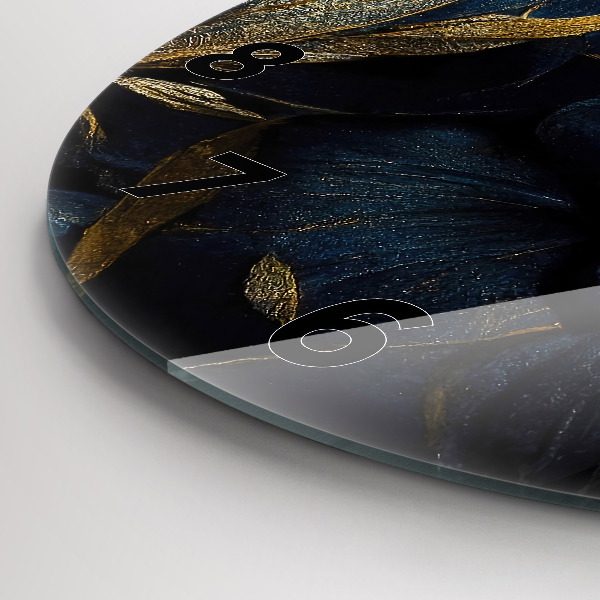 Okrúhle hodiny Dekoratívne kvety