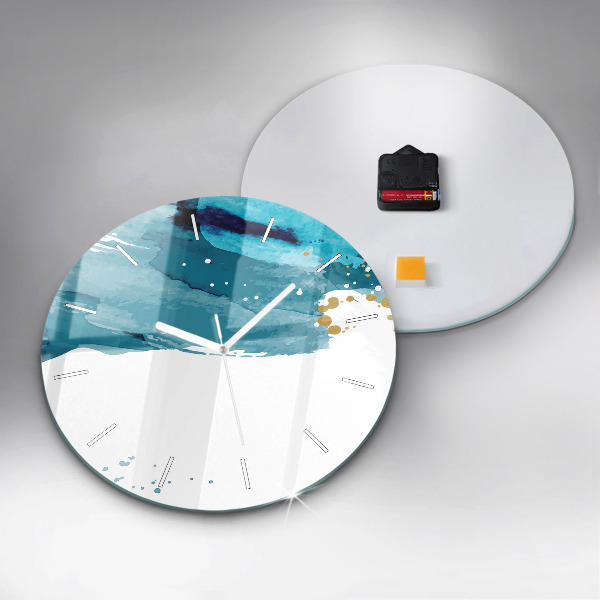 Okrúhle hodiny Ťahy štetcom