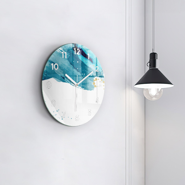 Okrúhle hodiny Ťahy štetcom