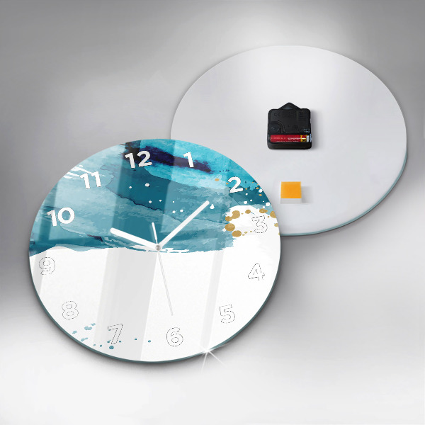 Okrúhle hodiny Ťahy štetcom