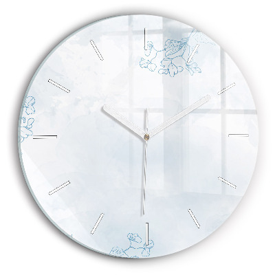 Okrúhle hodiny Náčrt rastliny