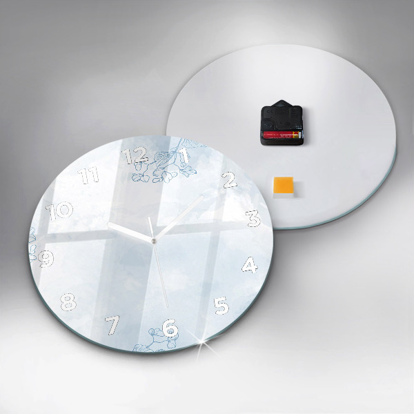 Okrúhle hodiny Náčrt rastliny