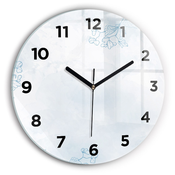 Okrúhle hodiny Náčrt rastliny