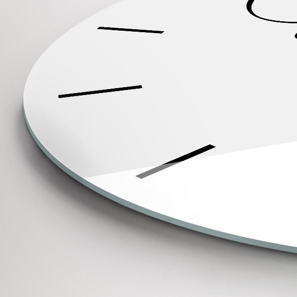 Okrúhle hodiny Cestovný nápis