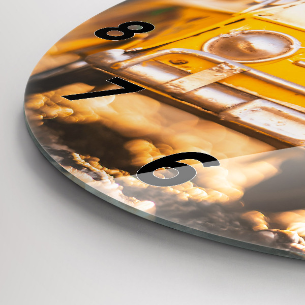 Okrúhle hodiny Auto na dovolenke