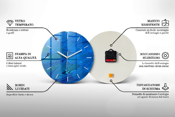 Okrúhle hodiny Minimalistické olivy