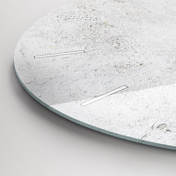 Okrúhle hodiny Minimalistické olivy