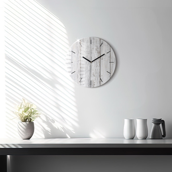 Okrúhle hodiny Maľované dosky