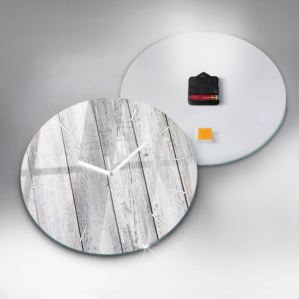 Okrúhle hodiny Maľované dosky