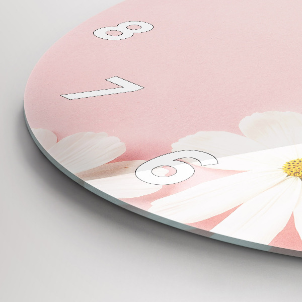 Okrúhle hodiny Kvety sedmokrásky