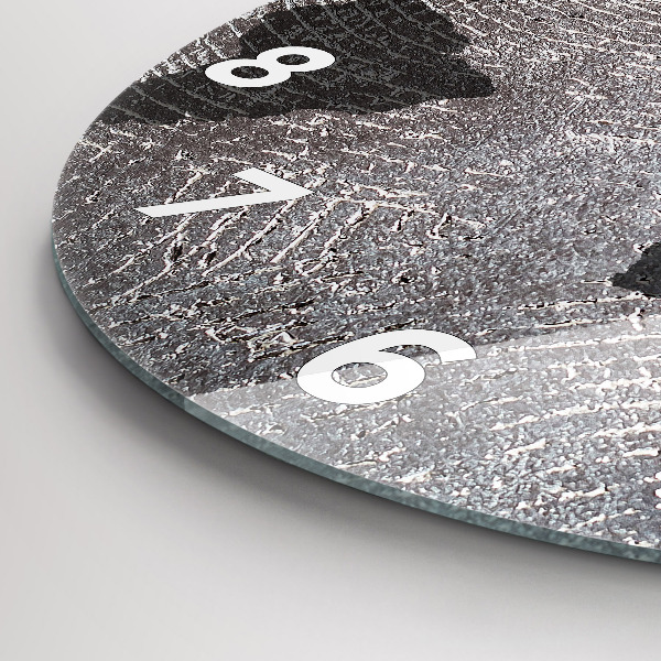 Okrúhle hodiny Konkrétna mapa sveta