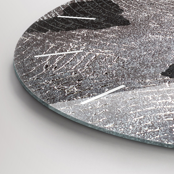 Okrúhle hodiny Konkrétna mapa sveta